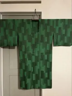 和装雨コート　着物コート　雨コート　ロング丈　昭和レトロ