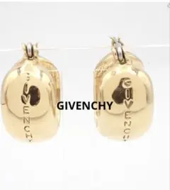 Givenchy ロゴ入りゴールドトーン フープピアスのサムネイル