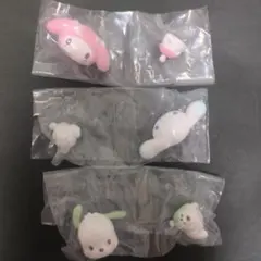 サンリオガチャ あたまこつんフィギュア　3点セット