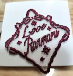 うたプリ　ASSHC 特典 チュール刺繍しおり　蘭丸