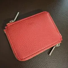 COACH レッド レザー ペンケース レディース 9422 - メルカリ