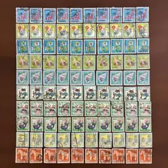 日本 使用済切手 厳選コレクション⑤ 100枚