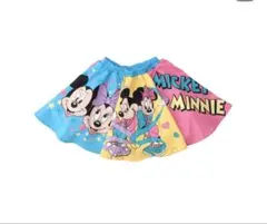 しまむら　リトシー　ミッキー　ミニー　スカート スカパン　　ディズニー