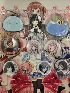 転生したらスライムだった件 缶バッジ 原作 アドアーズ 転スラ リムル