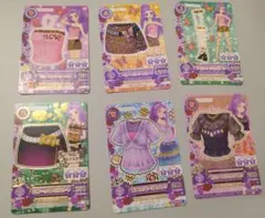 アイカツカード 6枚まとめ売り 神崎美月 セクシー