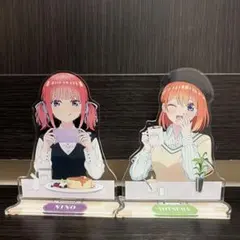 五等分の花嫁　アクリルスタンドBIG マグカップver. 二乃　四葉　2点セット