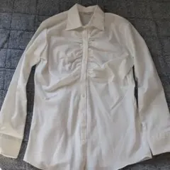 ORIHICA ホワイト 長袖シャツ L