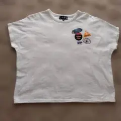 「最後」NORTHERN TRUCK パッチワークTシャツ Mサイズ ホワイトのサムネイル