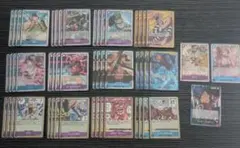 ワンピースカード 青紫ルフィ デッキ