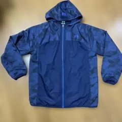 UNDER ARMOUR フード付きジャケット YXL ネイビー　上下