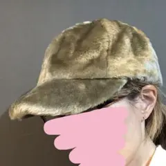 ファー　帽子