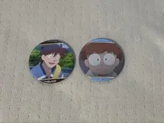 忍たま乱太郎　場面写真缶バッジ　土井半助　猪名寺乱太郎