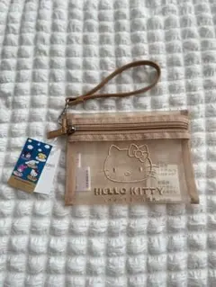 新品 LOWRYS FARM サンリオキャラクターズ メッシュポーチ キティのサムネイル