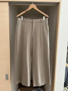 UNIQLO ブラッシュドジャージーワイドパンツ XXL