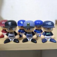 s*h様 パワプロくんならぶんです　フィギュアセ・リーグ6体セット　ビジターバー