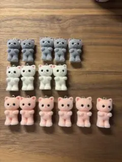 ねこ　キーホルダーチャーム