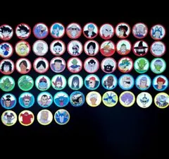 ドラゴンボール SB メンコ 初期　フルコンプ ドラゴンボール 初期 メンコ 孫悟空 ブルマ - メルカリ