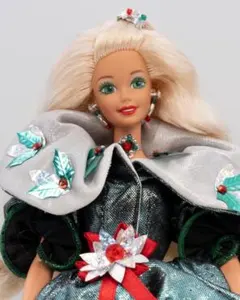 お値下げ中。マテル　バービー ハッピーホリデー　クリスマス Barbie（バービー） ハッピーホリデーバービー1997スペシャル