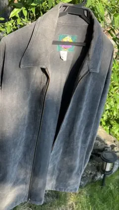 90s グレー デトロイトジャケット ワークジャケット　USA アメカジ