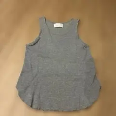URBAN RESEARCH iD ワッフルタンクトップ グレー M