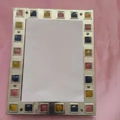 カラフル装飾の金属製フォトフレーム