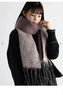 SALE✩.*˚スコットクラブ系列nouer リバーシブルグラデーションストール