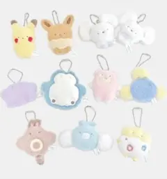 ポケモン　ほわほわてのひらマスコット　コンプリート10点 セット