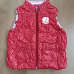 ミキハウス　リバーシブルベスト　100cm