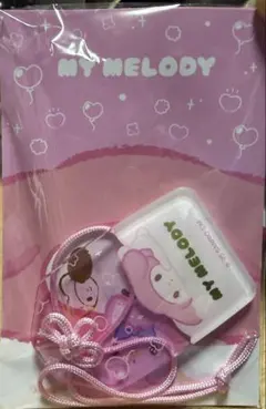 サンリオキャラクターズ 福福お守り風アクリルキーホルダー　マイメロディ