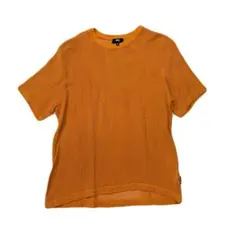 《メッシュ！》Stussy オレンジ メッシュ Tシャツ XL