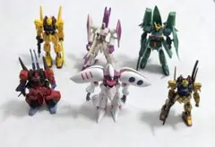 モビルスーツ　ミニフィギュア　6体セット　ガンダムシリーズのサムネイル