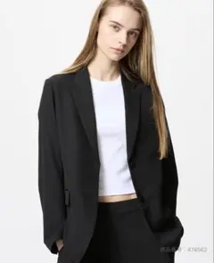 UNIQLO 感動ジャケット 黒 M