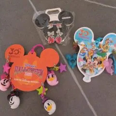 ディズニーリゾート　ランド　ストア ハロウィン 30周年　ピアスセット
