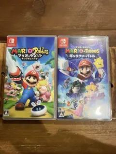 マリオ+ラビッツ ギャラクシーバトル　キングダムバトル　2本セット　switch