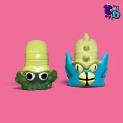 おひげのポン　ロドリゲス　サンダーボルト　蓄光 おひげのポン ロドリゲス サンダーボルト 蓄光 ソフビ - メルカリ
