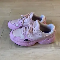 【美品】アディダス adidas ファルコン ローズ 24cm