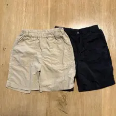 無印良品　ハーフパンツ 130 2枚セット