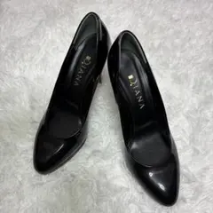 【極美品】Diana ブラック ハイヒール ポインテッドトゥ 24.0