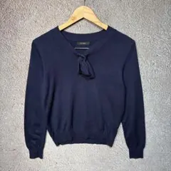 Le souk 長袖セーター 長袖ニット リボンのサムネイル