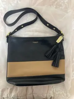 COACH ショルダーバッグ ラグビーストライプダッフル　お値下げあり