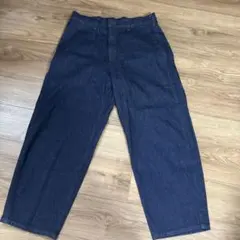 UNIQLO ワイドテーパードデニム Lサイズ