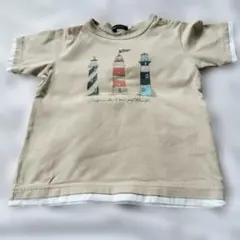 BeBe 灯台プリント Tシャツ 110cmのサムネイル