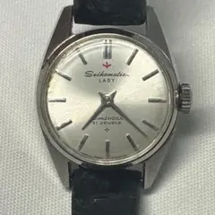 ☆OH済 SEIKO セイコーマチック レディ 1966年製 純正尾錠 純正竜頭 