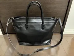 CHRISTIAN VILLA 2WAY レザートートバッグA4収納 イタリア製のサムネイル