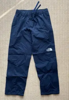THE NORTH FACE レインパンツ 130サイズ ネイビー 破れ傷みあり