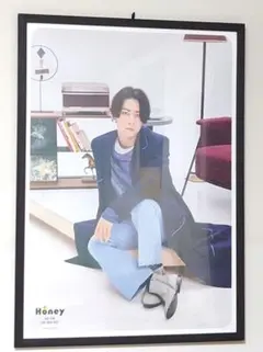 ポスター　亀梨和也 for 亀梨和也 New Artist Photo / New Official website photo