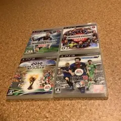 PS3 サッカーゲームソフト 4本セット まとめ売り