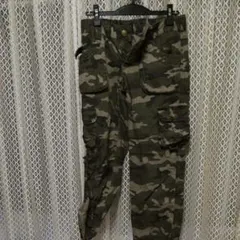 迷彩 カーゴパンツ 4ポケット