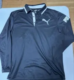 PUMA 長袖ポロシャツ XXLサイズ 黒