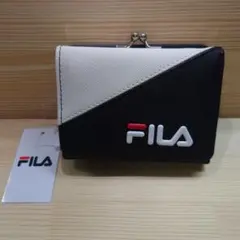 ＦＩＬＡ　口金財布　ブラック/ホワイトのサムネイル